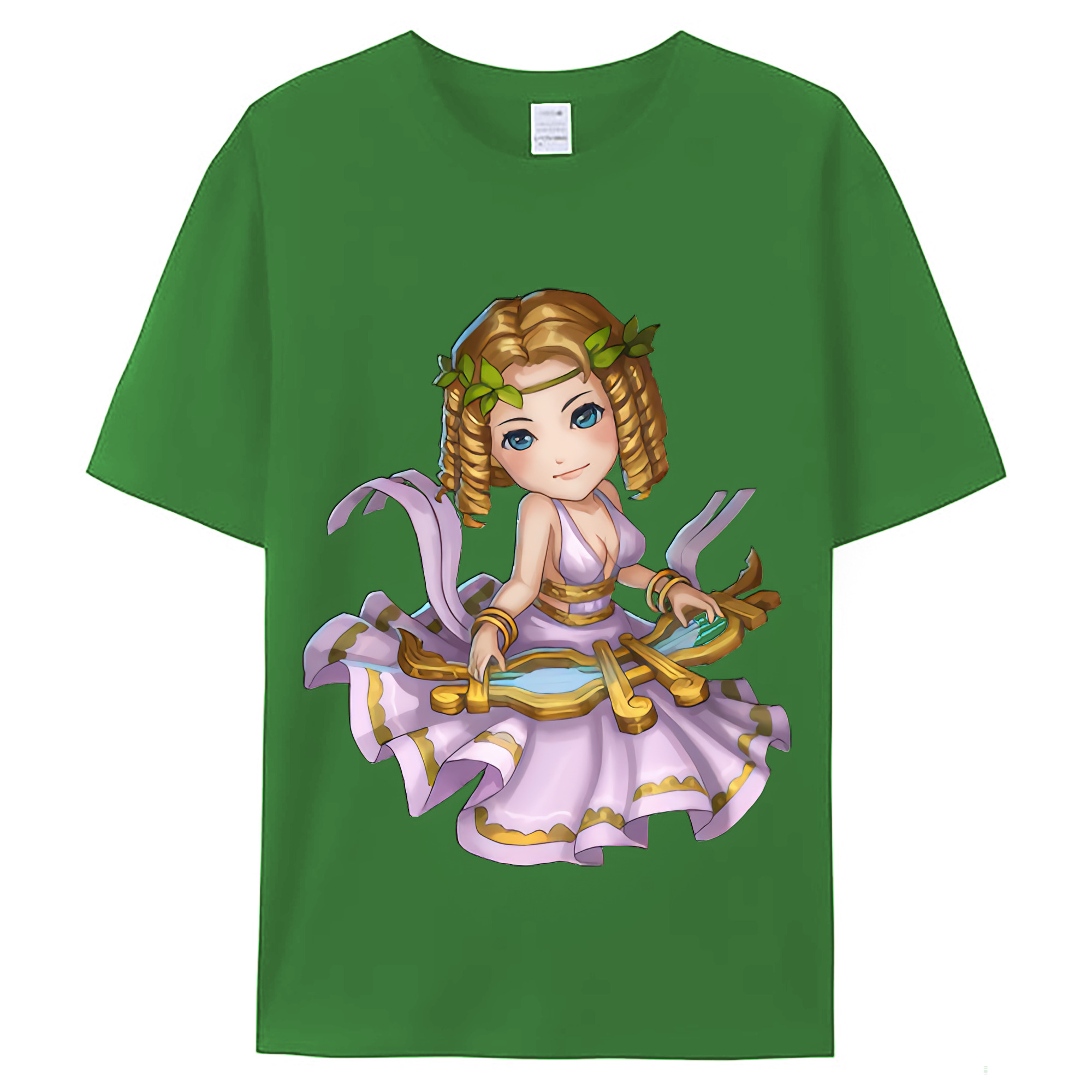 （画像用） リーグ・オブ・レジェンド League of Legends LOL レディースカジュアルプリントTシャツ（綿100％）